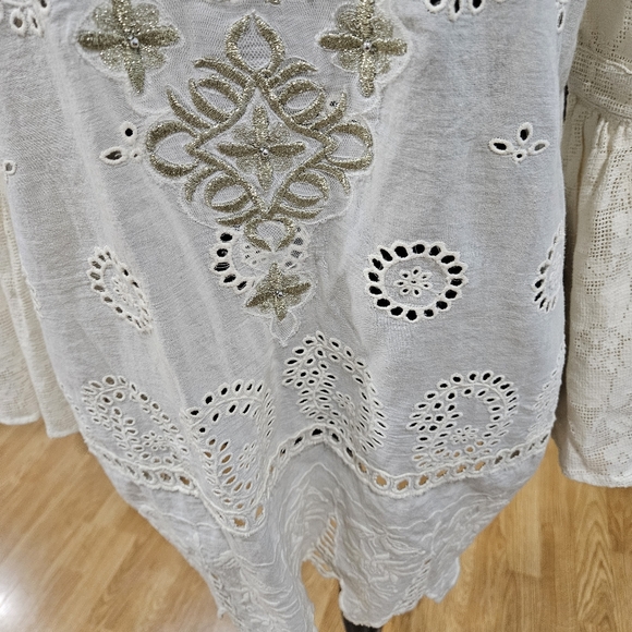 Free People Lace Crochet Top - Picture 6 of 9